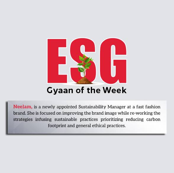 Neelam thinks she can enhance the brand value through sustainable sourcing, Do you agree?